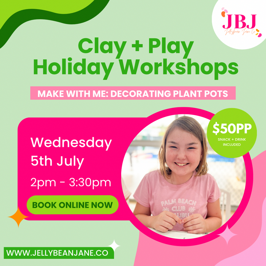 Wednesday 5th July - Plant Pots (Decorate with Clay!)
